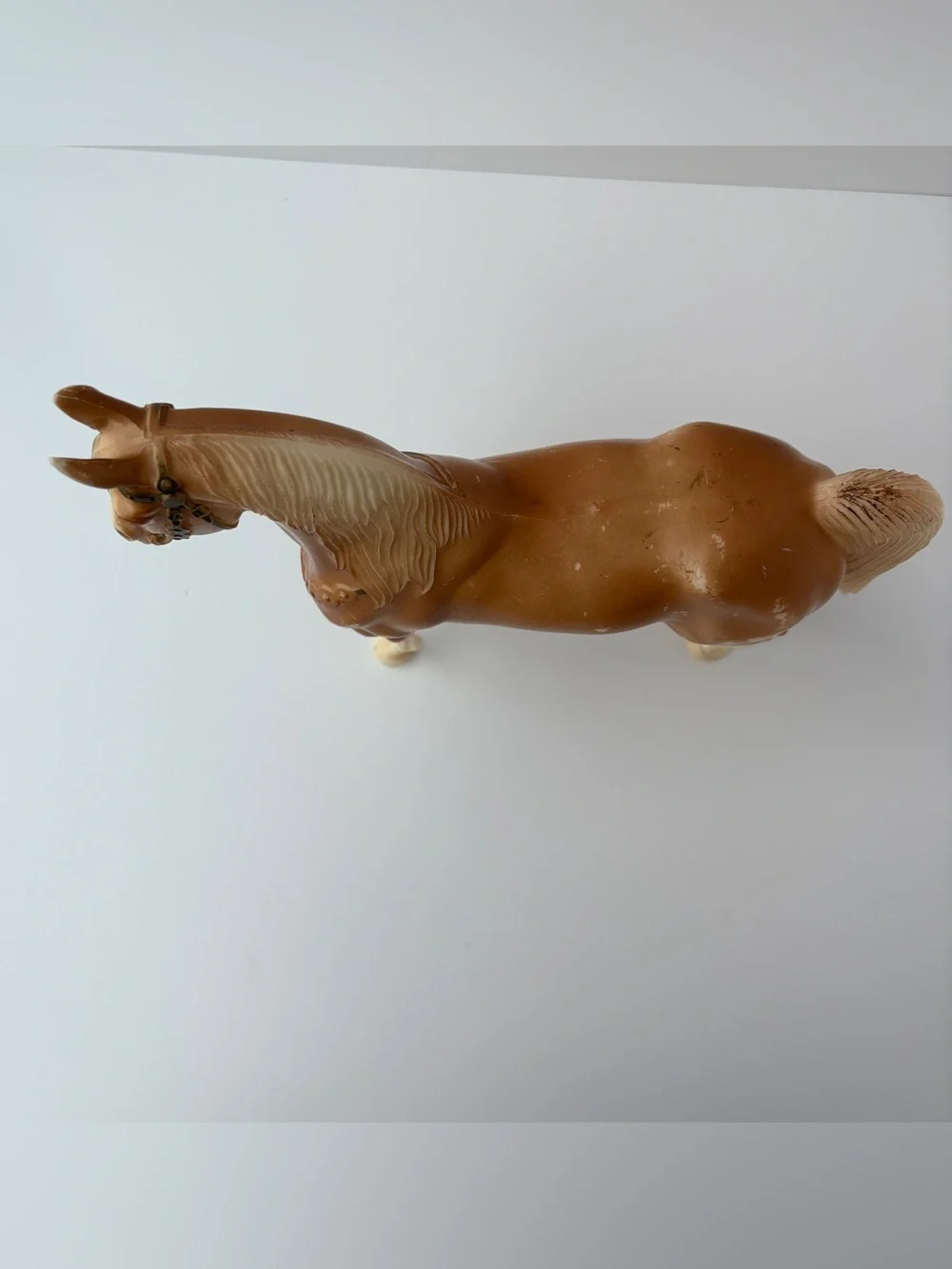 Vintage Breyer Western Pony - Palomino w/ Molded Bridle & Breast Collar